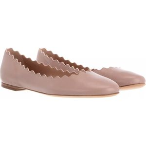 Chloé Loafers - Lauren Ballerinas Leather in poeder roze