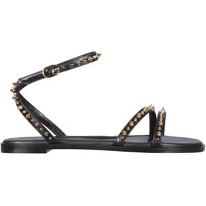Alexander McQueen Sandalen - Studded Sandals in rood