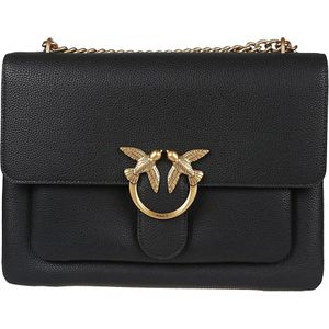 Pinko Crossbody bags - Love One Soft Big Bag Black in zwart