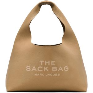 Marc Jacobs Hobo bags - The Sack Shoulder Bag - Leather - Beige in bruin