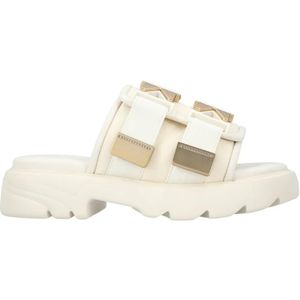 Bottega Veneta Sandalen - Flash White in beige