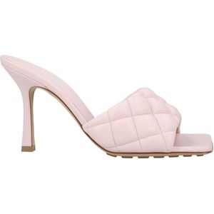 Bottega Veneta Slippers & Mules - Padded Mule Pink in roze