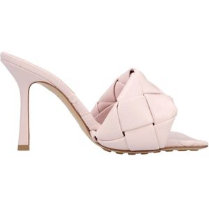 Bottega Veneta Slippers & Mules - Lido Mule Pink in roze