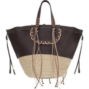 Cuba Lab Shoppers & Totes - Bolero Bag - Natural Ebony in bruin