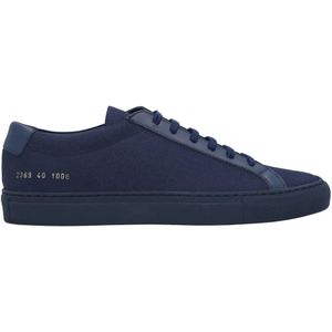 Common Projects Low-Top Sneakers - Achilles Sneakers in blauw
