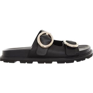 Stuart Weitzman Slippers & Mules - Benni Sport Slide in zwart