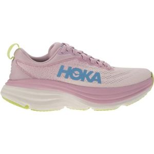 Hoka Low-Top Sneakers - Bondi 8 - Ultra-Shortened Sports Shoe in roze