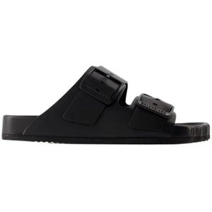 Balenciaga Sandalen - Sunday Sandals - Leather - Black in zwart