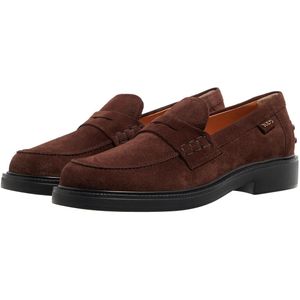 Tod's Loafers - Gomma Mocassino in bruin