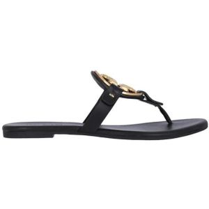 Tory Burch Sandalen - Miller' Thong Sandals – Black in zwart