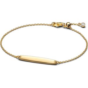 Pandora Armbanden - Gravierbares Stab Kettenarmband in silver