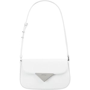 Marc Cain Low-Top Sneakers - Schultertasche in wit