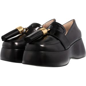 Moschino Loafers - Metal Tassel in zwart