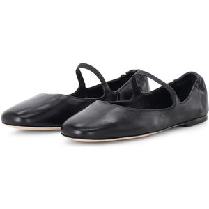 Agl Low-Top Sneakers - Mary Janes aus Glattleder in zwart