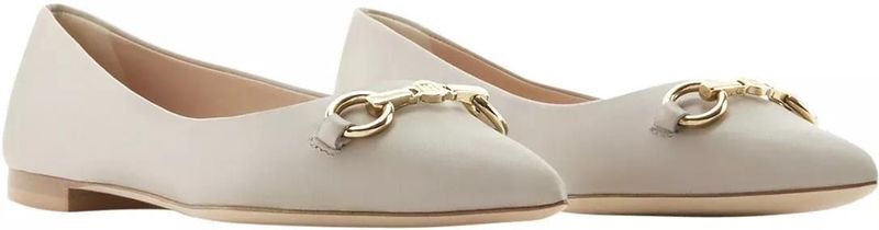 Isabel Bernard - Vendôme Elita - Ballerina's - Taupe - Kalfsleer