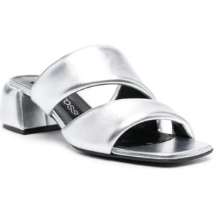 sergio rossi Slippers & Mules - Sandals Silver in zilver