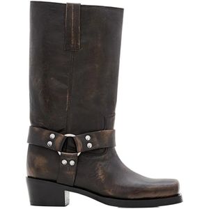 Paris Texas Boots - Roxy Brushed Boots Heel 45 in bruin