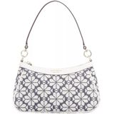 Kate Spade New York Hobo bags - Spade Flower Jacquard Convertible Shoulder Bag in blauw