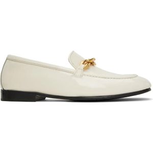 Jimmy Choo - Diamond Tilda - Loafers - Wit - Kalfsleer