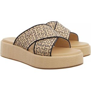 Tommy Hilfiger Slippers & Mules - Delia 6D in beige