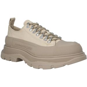 Alexander McQueen Low-Top Sneakers - Tread Sneaker 'Beige' in beige