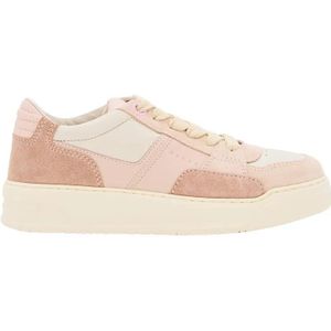 Hogan Low-Top Sneakers - Lace-Up Sneakers in beige