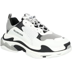 Balenciaga Low-Top Sneakers - Triple S White Comfort in wit