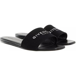Givenchy Slippers & Mules - 4G Flat Sandal in zwart