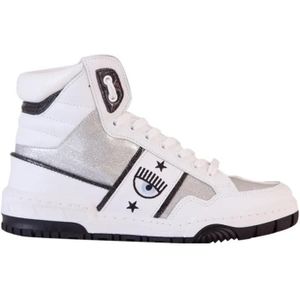 Chiara Ferragni Low-Top Sneakers - Logomania High Sneaker in wit