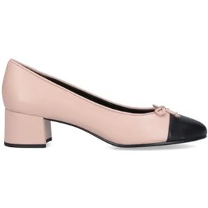 Tory Burch Hoge hakken - Pink Hammered Leather Bow Pumps – Pink in roze