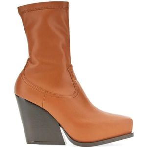 Stella McCartney Boots - Cowboy Boots in bruin