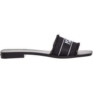 Karl Lagerfeld Slippers & Mules - Skoot Ii Border Slide in zwart
