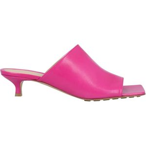 Bottega Veneta Slippers & Mules - Stretch Mule Pink in roze