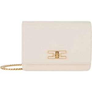 Elisabetta Franchi Crossbody bags - Elisabetta Franchi Bags.. White in wit