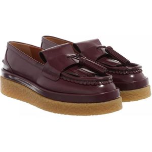 Chloé Loafers - Jamie Moccasin Leather in rood