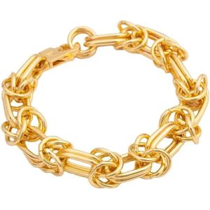 Federica Tosi Armbanden - Intertwined Bronze Chain Bracelet in multi