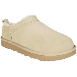 UGG Low-Top Sneakers - Classic Micro Slip-On Shoes in beige