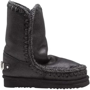 Mou Boots - Black/Grey Eskimo 24 Leather Boot in zwart
