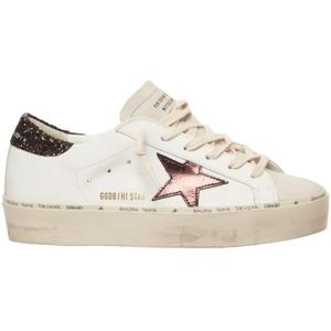 Golden Goose Low-Top Sneakers - 'Hi Star Classic' Sneakers in beige