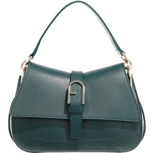 Furla - Flow Mini Handtas - Groen - Leer