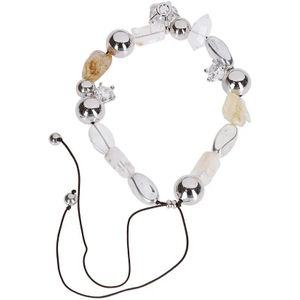 Panconesi Kettingen - Playful Ascolto Necklace With Natural Stones in multi