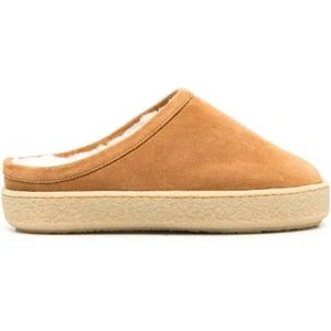 Isabel Marant Slippers & Mules - Fozee Suede Flatform Mules in bruin