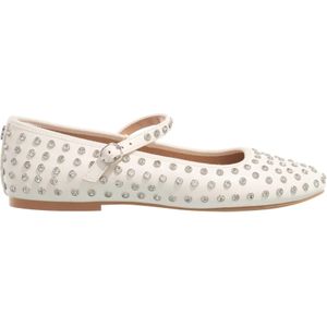 Steve Madden - Vinetta-R - Ballerina - Zwart - Synthetisch - Gespsluiting