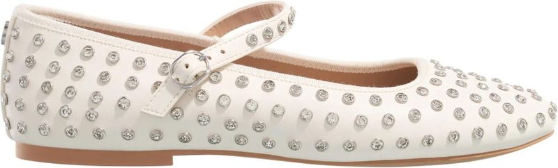 Steve Madden - Vinetta-R - Ballerina - Zwart - Synthetisch - Gespsluiting