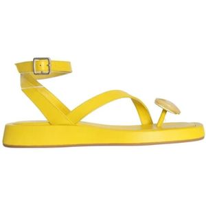 Gia Borghini Sandalen - Rosie 18 Gia/Rhw Leather Sandals in goud