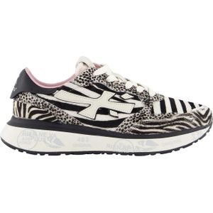 Premiata Low-Top Sneakers - Dames Lauryn Sneaker Wit/Zebra in wit