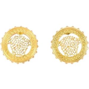 Versace Oorbellen - Earrings - Metal - Gold in gold
