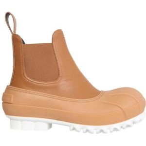 Stella McCartney Boots - Chelsea Duck City Boots in bruin