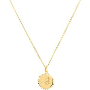 VEDDER & VEDDER Kettingen - Vedder & Vedder Affirmation Who I Am Kettingen Gou in gold