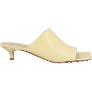 Bottega Veneta Slippers & Mules - Stretch Mule Yellow in geel